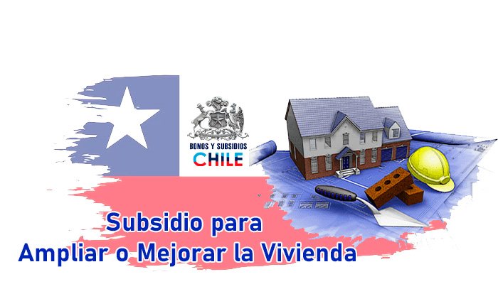 ☑︎Subsidios para ampliar o mejorar la vivienda 2024